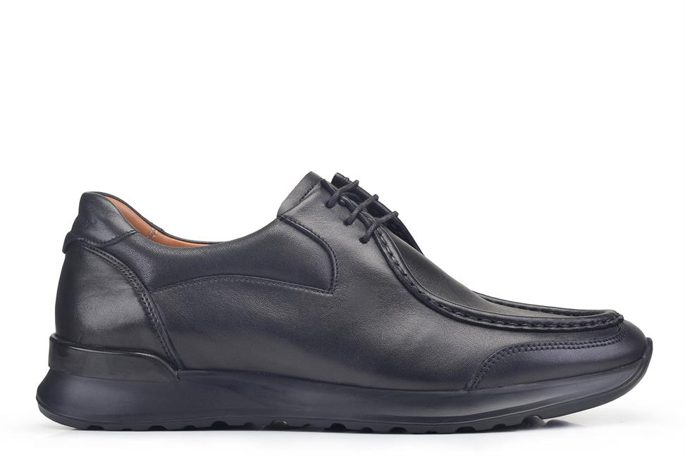 Siyah Bağcıklı Spor Ayakkabı