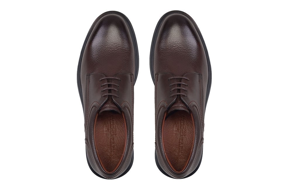 Kahverengi Bağcıklı Erkek Günlük Ayakkabı