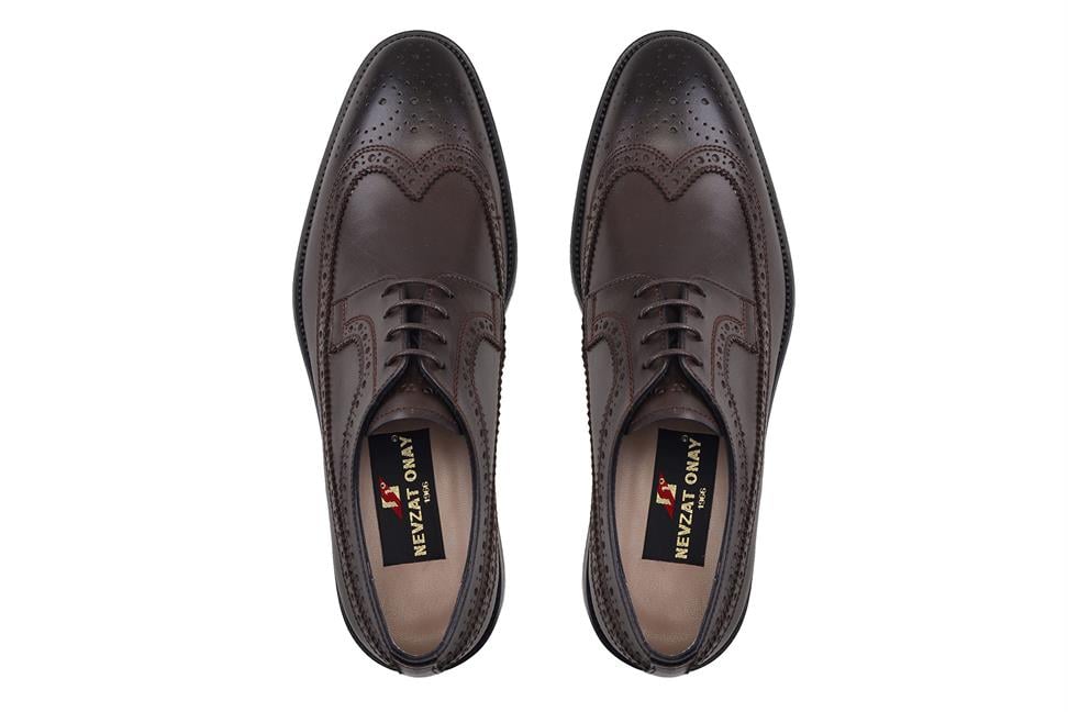 Kahverengi Bağcıklı Termo Erkek Ayakkabı -20403-