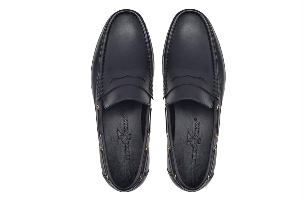 Siyah Yazlık Erkek Loafer Ayakkabı