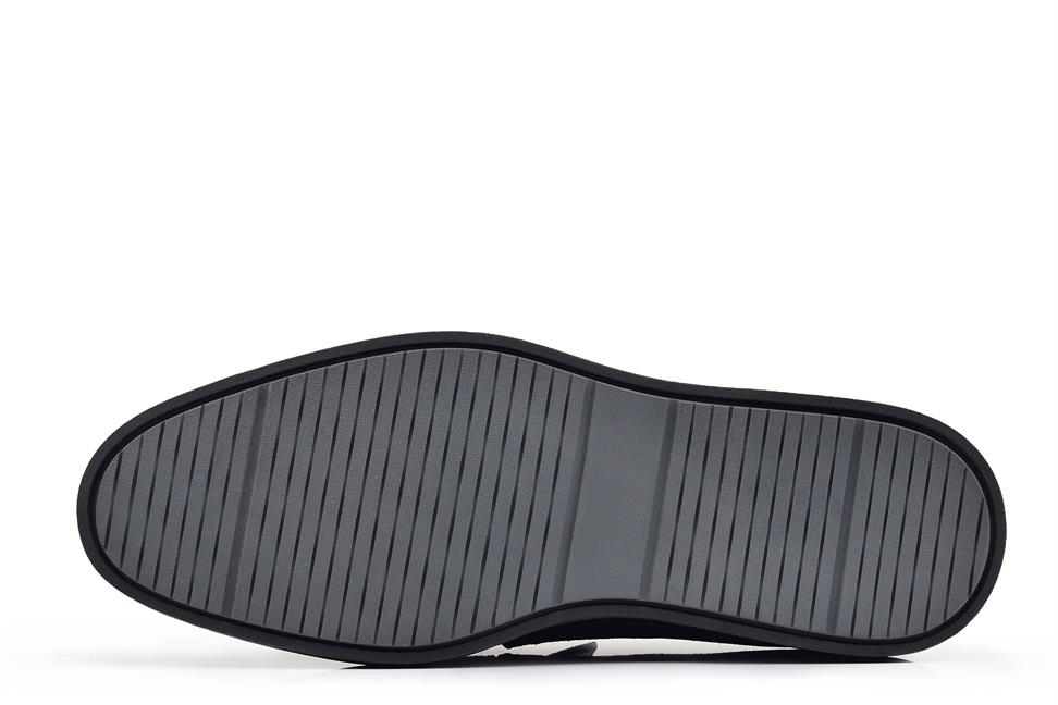 Siyah Bağcıksız Erkek Günlük Ayakkabı