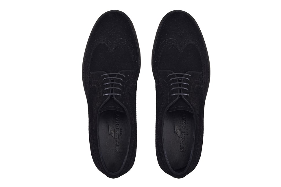 Siyah Bağcıklı Erkek Günlük Ayakkabı