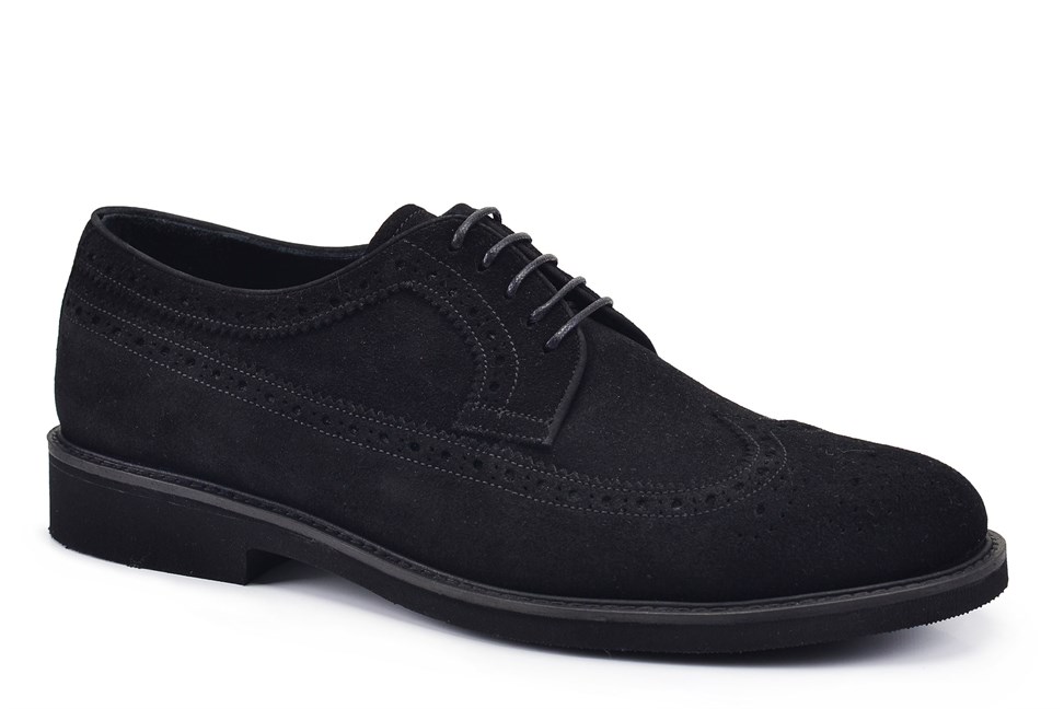 Siyah Bağcıklı Erkek Günlük Ayakkabı