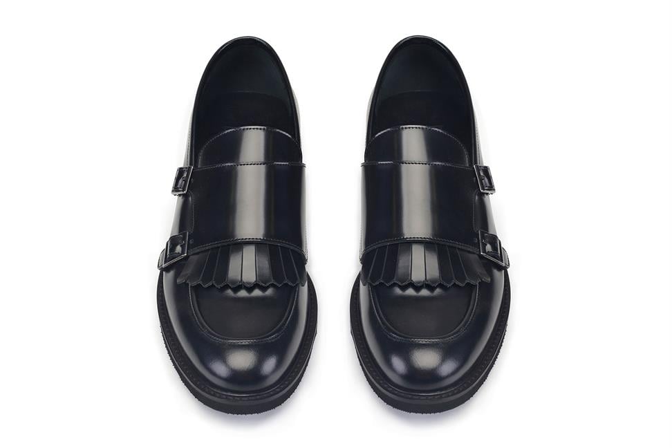 Siyah Spaz Tokalı Erkek Günlük Ayakkabı