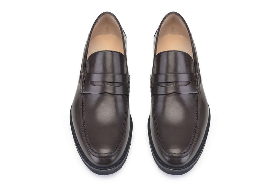 Kahverengi Penny Loafer Erkek Ayakkabı