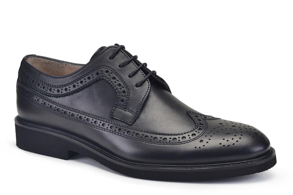 Siyah Çift Yüz Erkek Günlük Ayakkabı