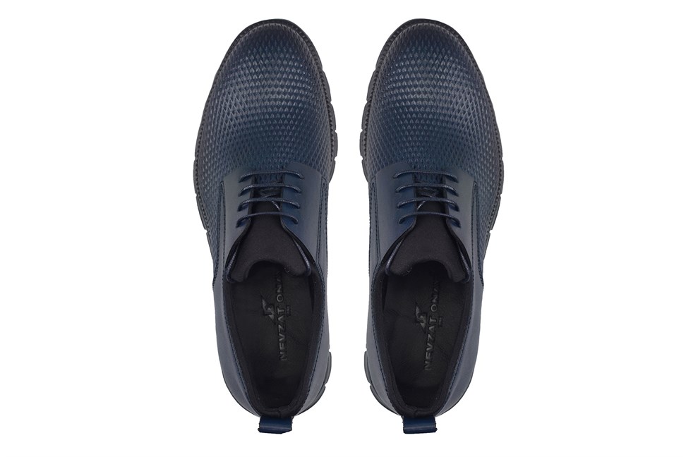 Lacivert Bağcıklı Erkek Günlük Ayakkabı