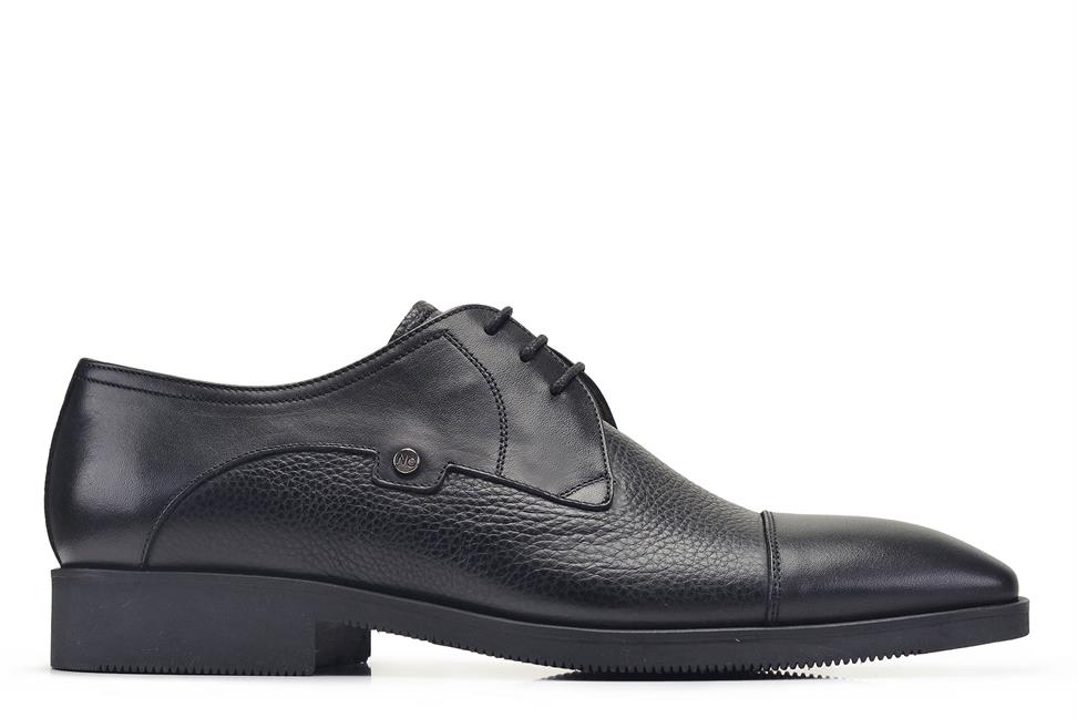 Siyah Bağcıklı Termo Erkek Ayakkabı -94581-