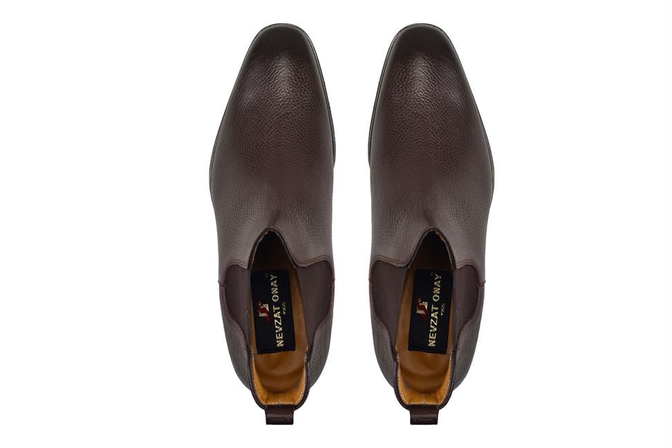 Kahverengi Klasik Chelsea Erkek Bot