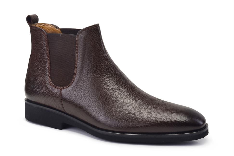 Kahverengi Klasik Chelsea Erkek Bot