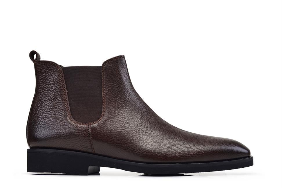 Kahverengi Klasik Chelsea Erkek Bot