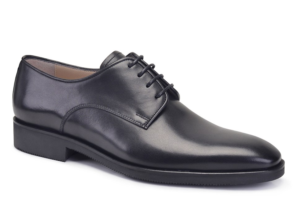 Siyah Bağcıklı Erkek Ayakkabı -12448-