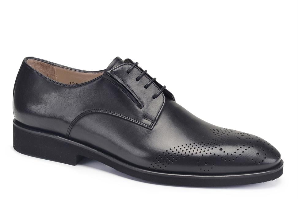 Siyah Bağcıklı Erkek Günlük Ayakkabı