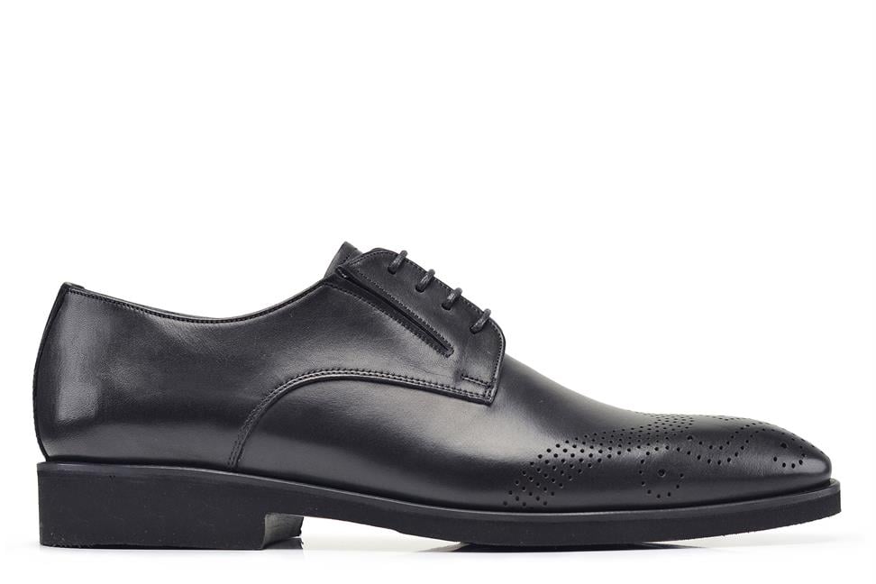 Siyah Bağcıklı Erkek Günlük Ayakkabı