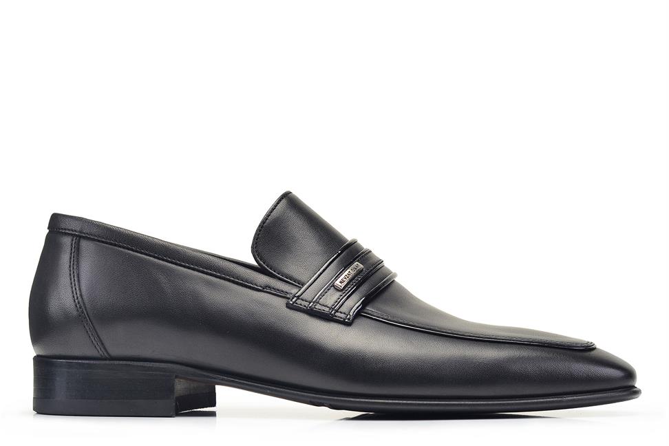 Siyah Günlük Neolit Erkek Loafer Ayakkabı