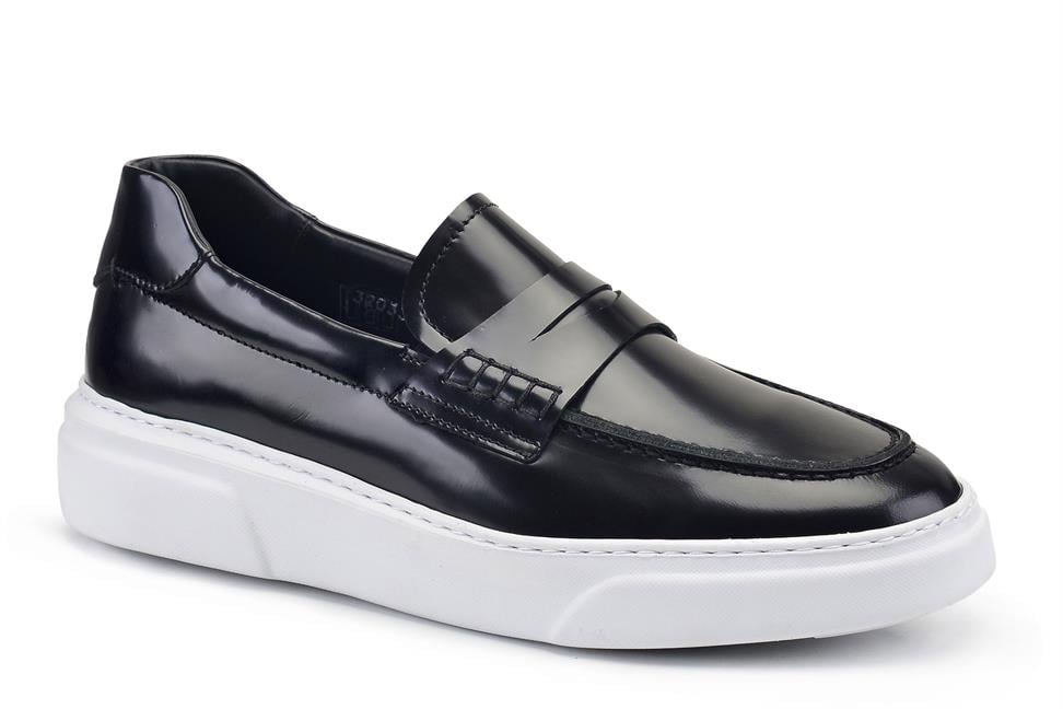 Açma Siyah Bağcıksız Sneaker 