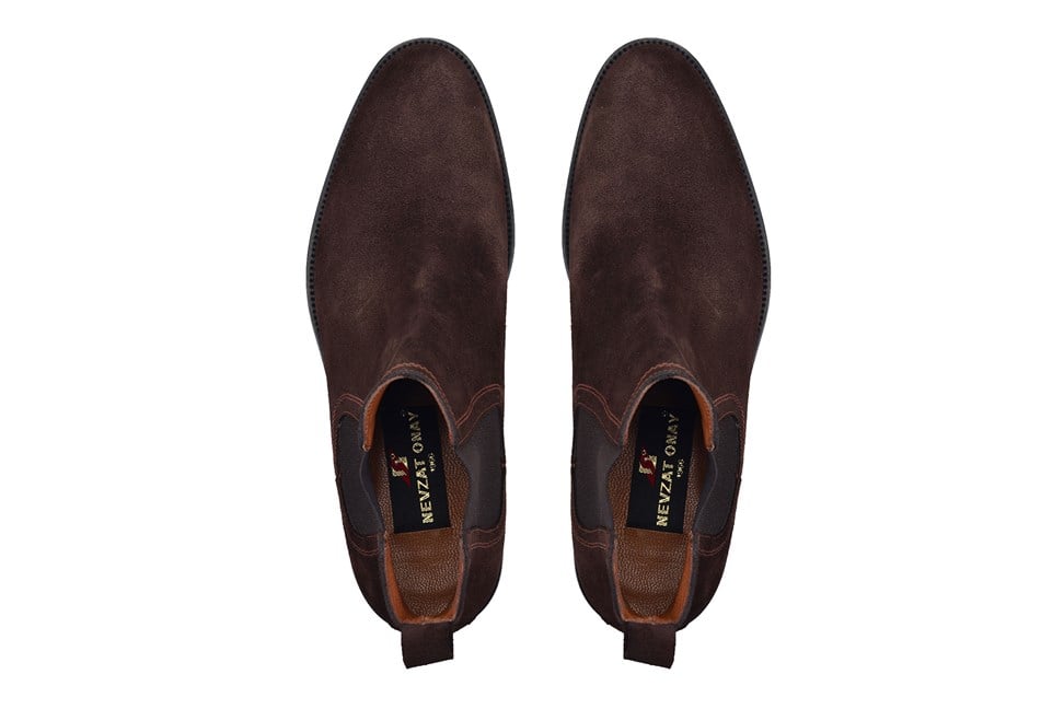 Süet Kahverengi Klasik Chelsea Erkek Bot