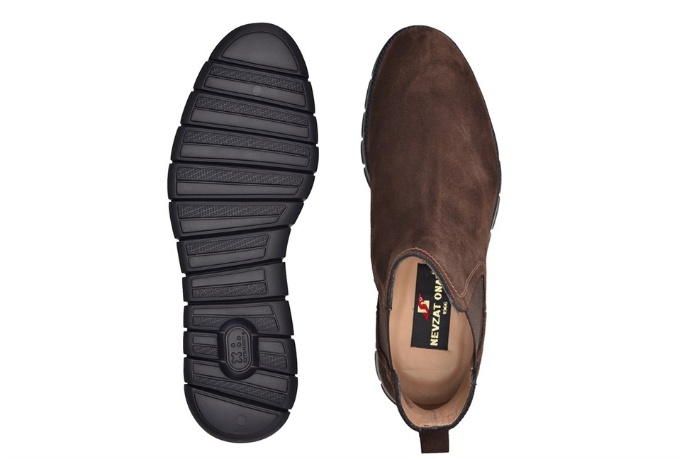 Kahverengi Günlük Chelsea Erkek Bot