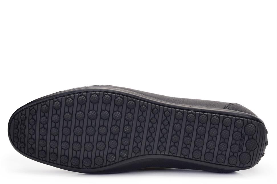 Siyah Günlük Loafer Erkek Ayakkabı -88521-