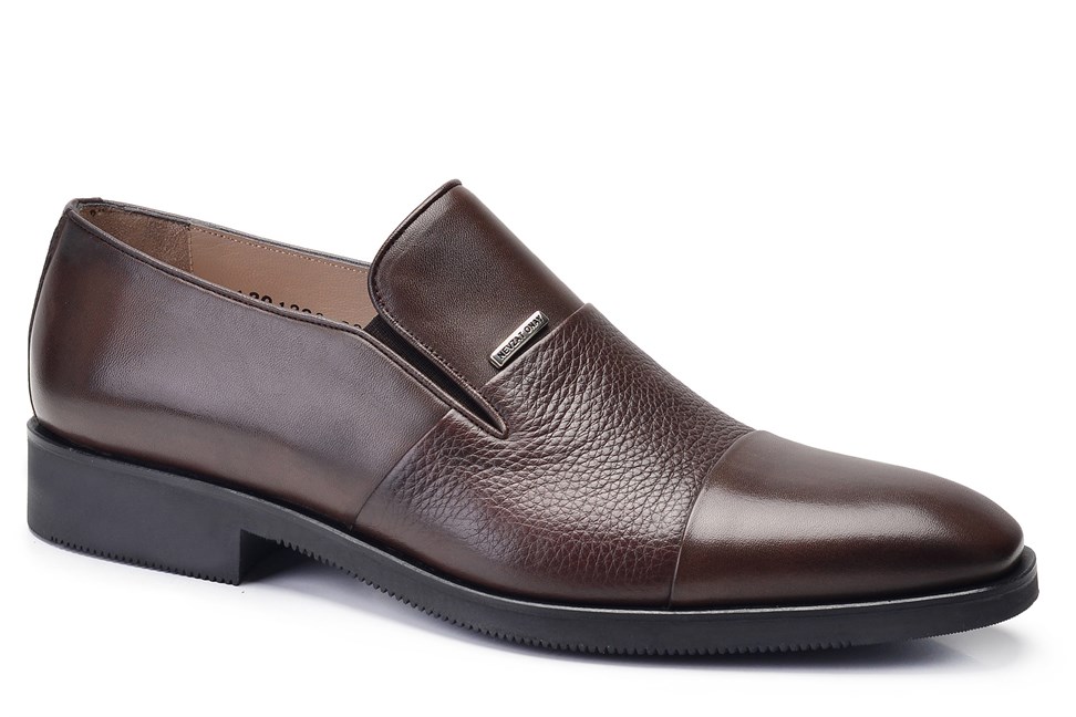 Kahverengi Klasik Loafer Erkek Ayakkabı -11862-