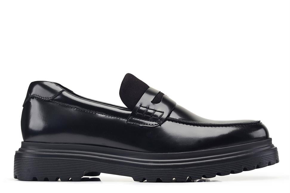 Siyah Açma Erkek Günlük Ayakkabı