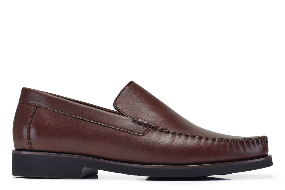 Kahverengi Loafer Erkek Günlük Ayakkabı