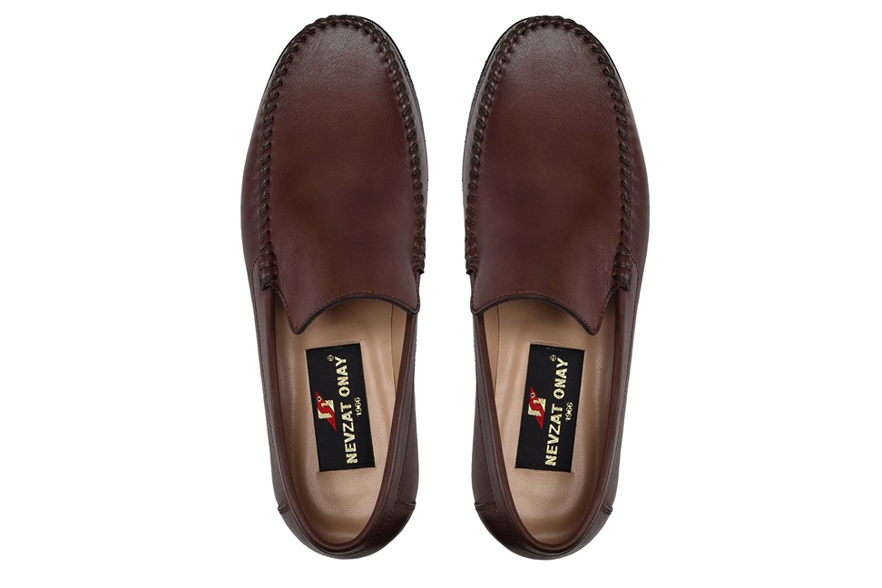 Kahverengi Loafer Erkek Günlük Ayakkabı