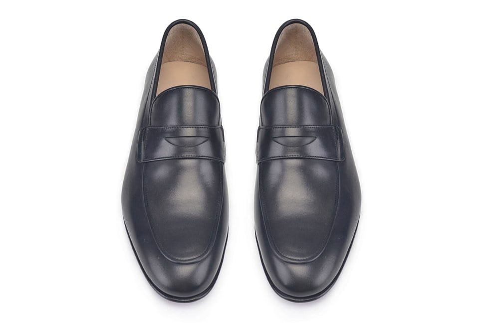 Siyah Penny Loafer Termo Kışlık Erkek Ayakkabı