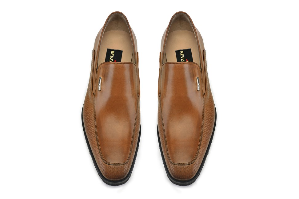 Taba Bağcıksız Casual Loafer