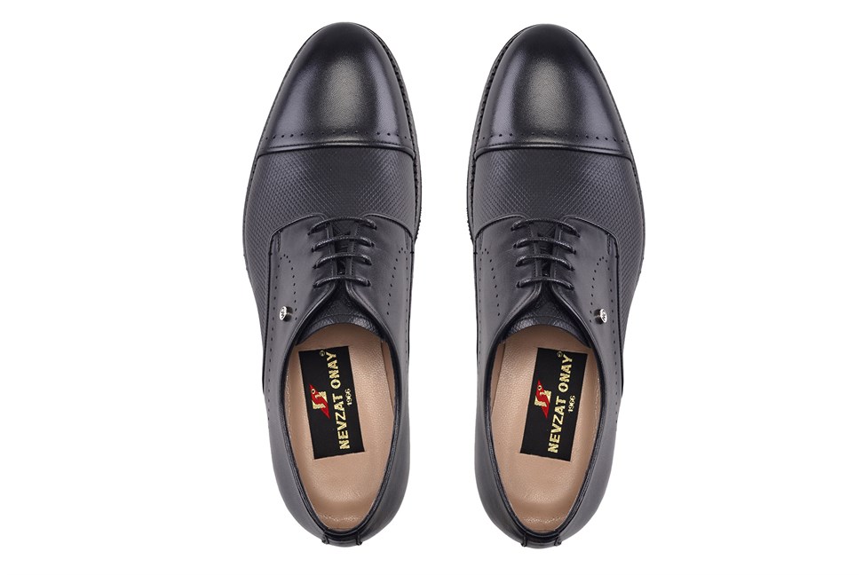 Siyah Bağcıklı Erkek Günlük Ayakkabı