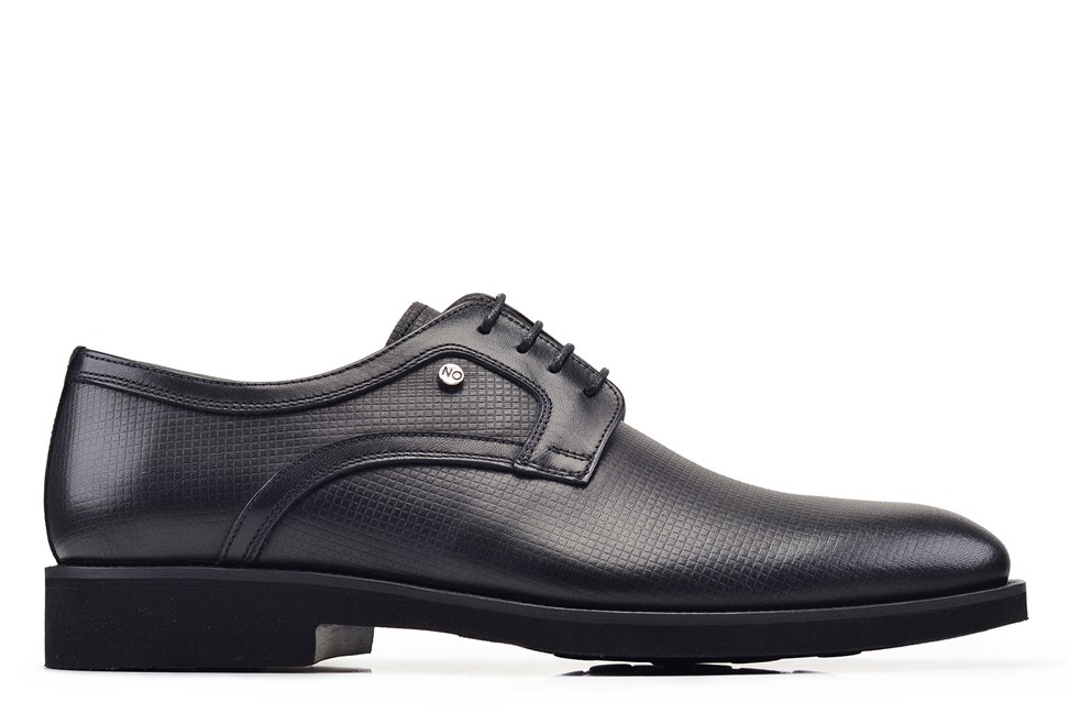 Siyah Bağcıklı Erkek Günlük Ayakkabı