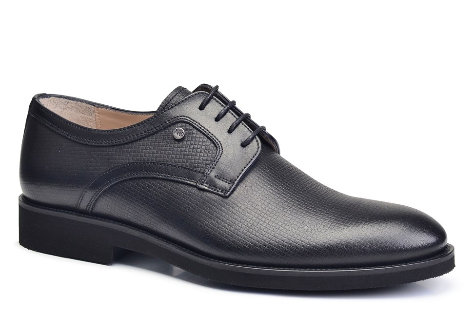 Siyah Bağcıklı Erkek Günlük Ayakkabı