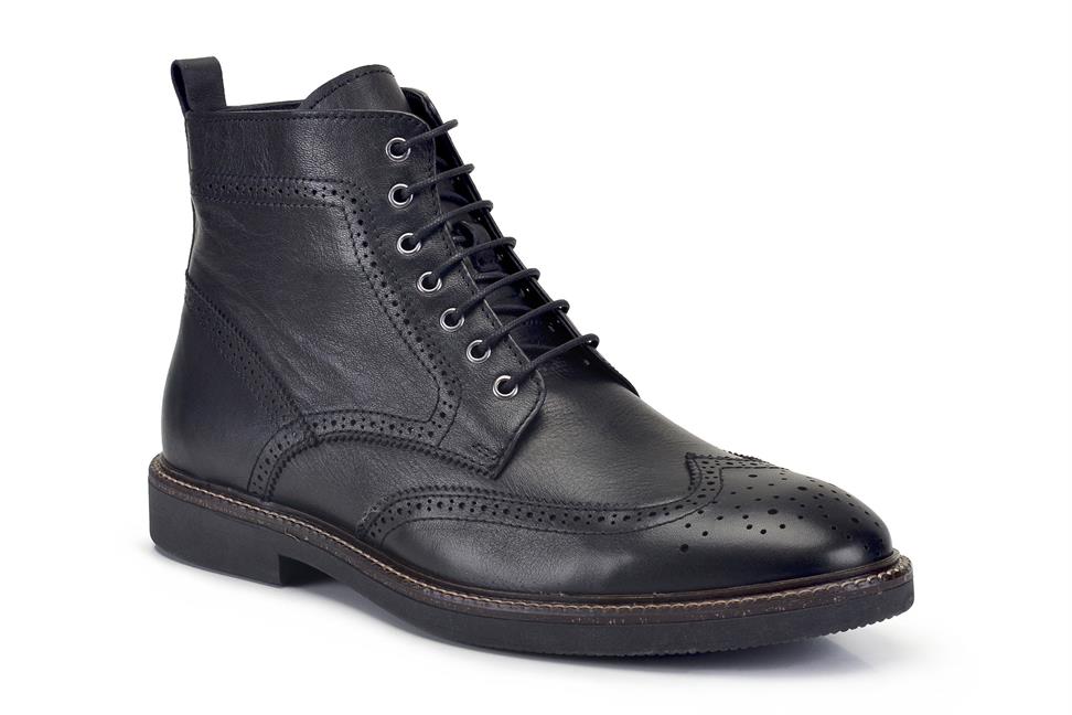 Siyah Bağcıklı Erkek Bot