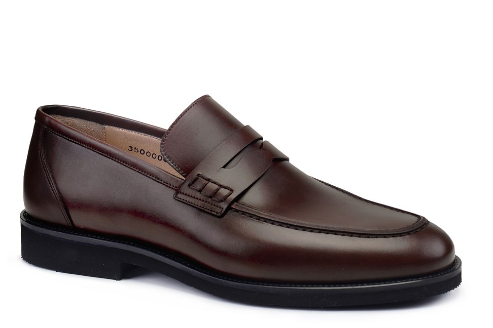 Kahverengi Loafer Erkek Günlük Ayakkabı