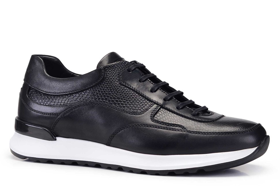 Siyah Sneaker Erkek Ayakkabı