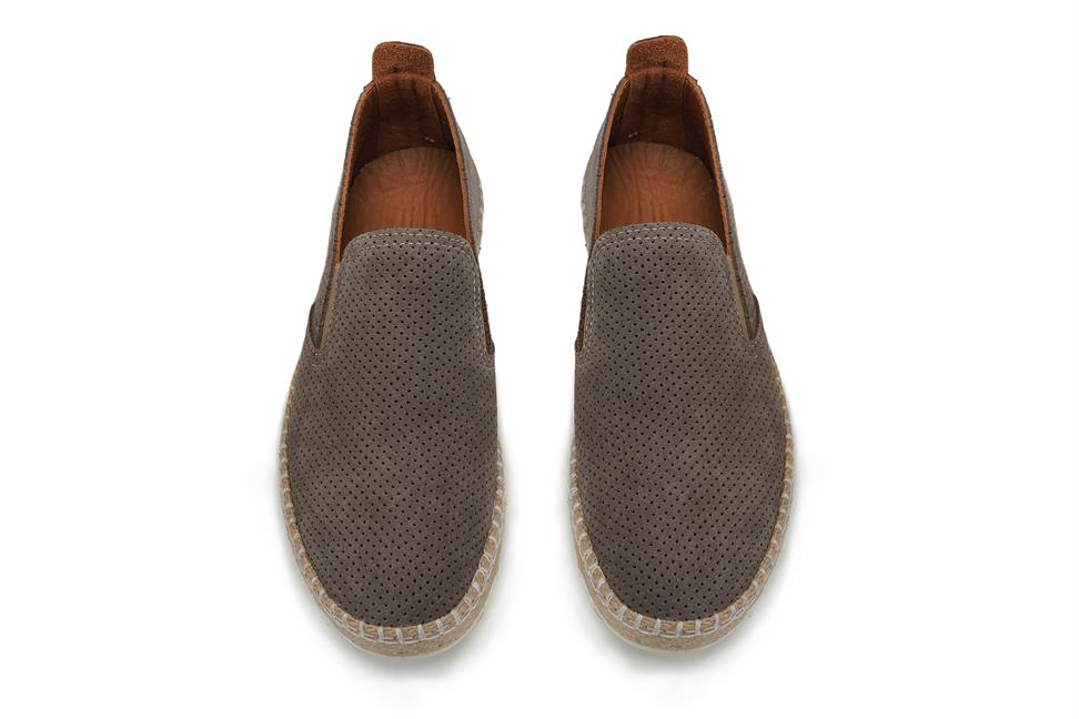 Vizon Bağcıksız Erkek Süet Ayakkabı