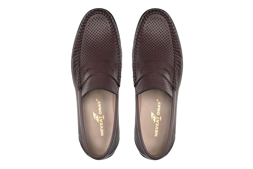 Kahverengi Yazlık Loafer Erkek Günlük Ayakkabı