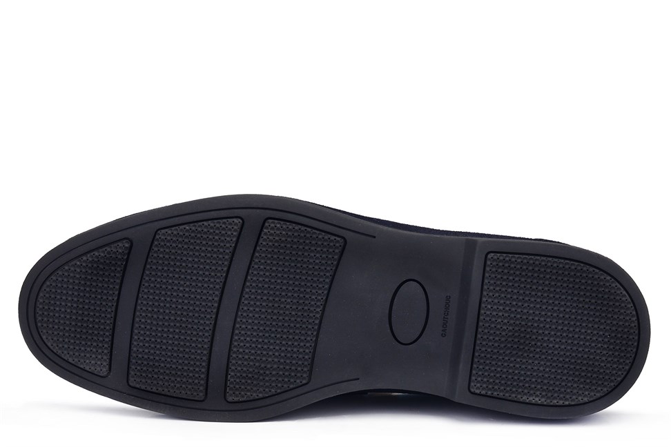 Siyah Tokalı yazlık Bağcıksız Erkek Ayakkabı