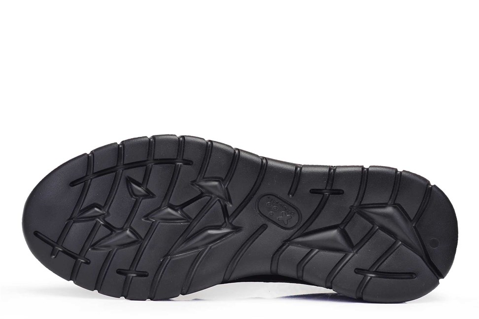 Siyah Bağcıklı Erkek Sneaker Ayakkabı