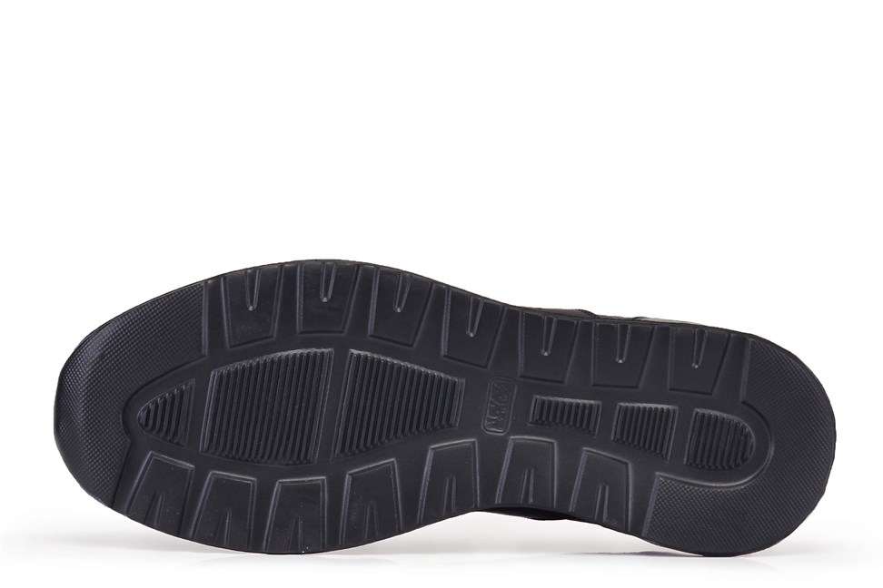 Lacivert Bağcıklı Erkek Sneaker Ayakkabı