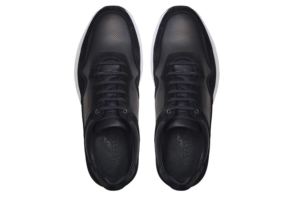 Siyah Erkek Sneaker Ayakkabı