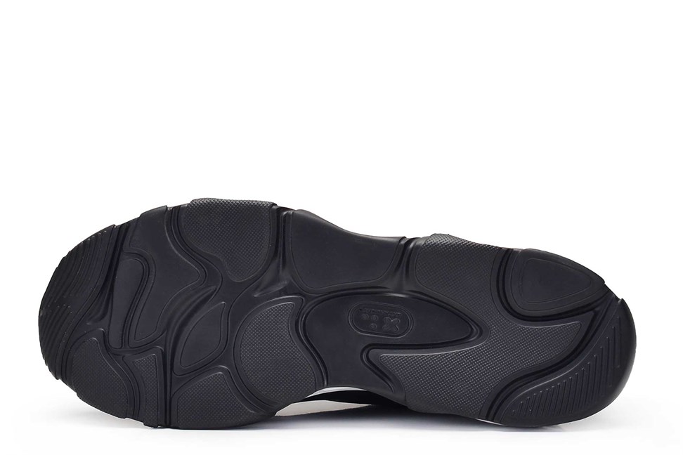 Hakiki Deri Gri Erkek Sneaker Ayakkabı