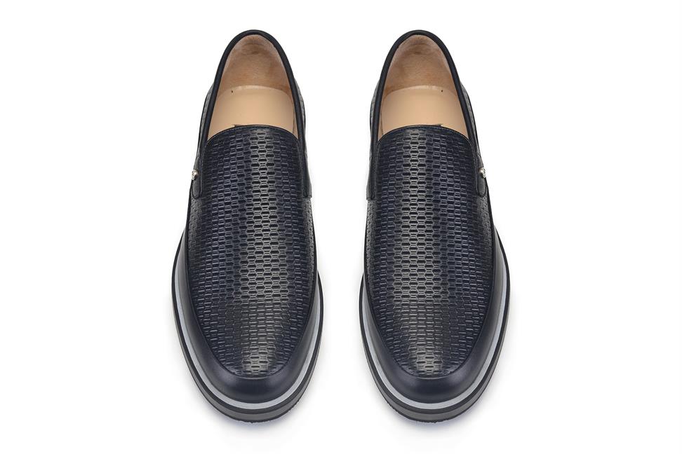 Siyah Bağcıksız Günlük Ayakkabı 