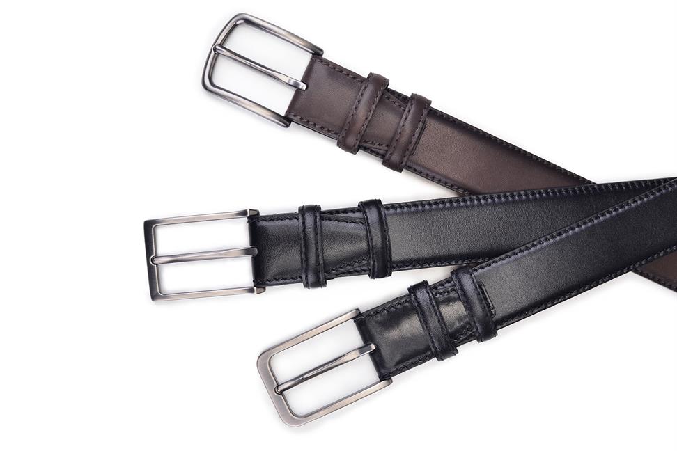 Kahverengi Deri Erkek Kemer