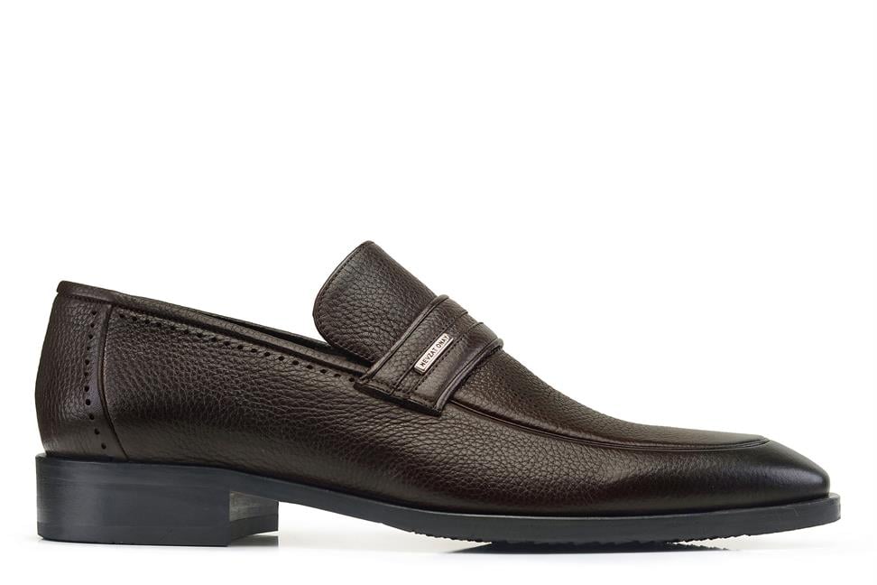 Kahverengi Bağcıksız Erkek Ayakkabı -22005-