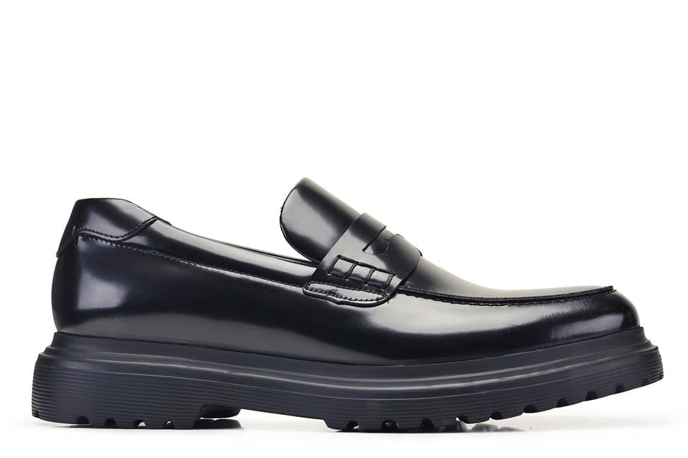 Siyah Açma Erkek Günlük Ayakkabı