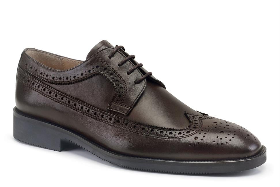 Kahverengi Bağcıklı Termo Erkek Ayakkabı -20403-