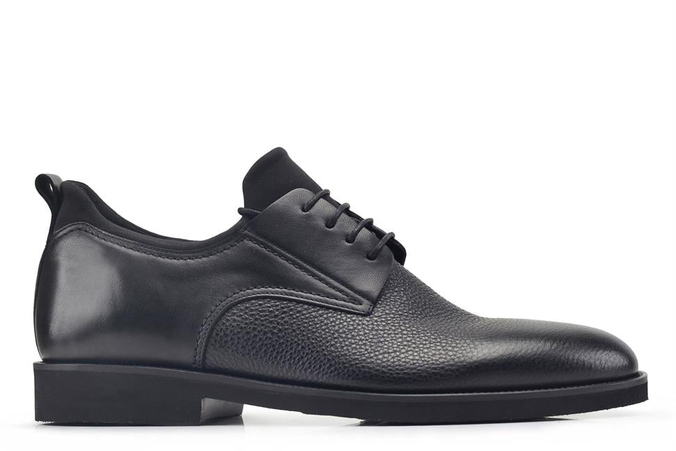 Siyah Bağcıklı Erkek Günlük Ayakkabı