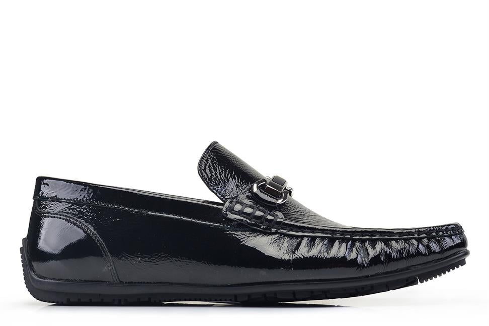 Siyah Makosen Erkek Yazlık Ayakkabı