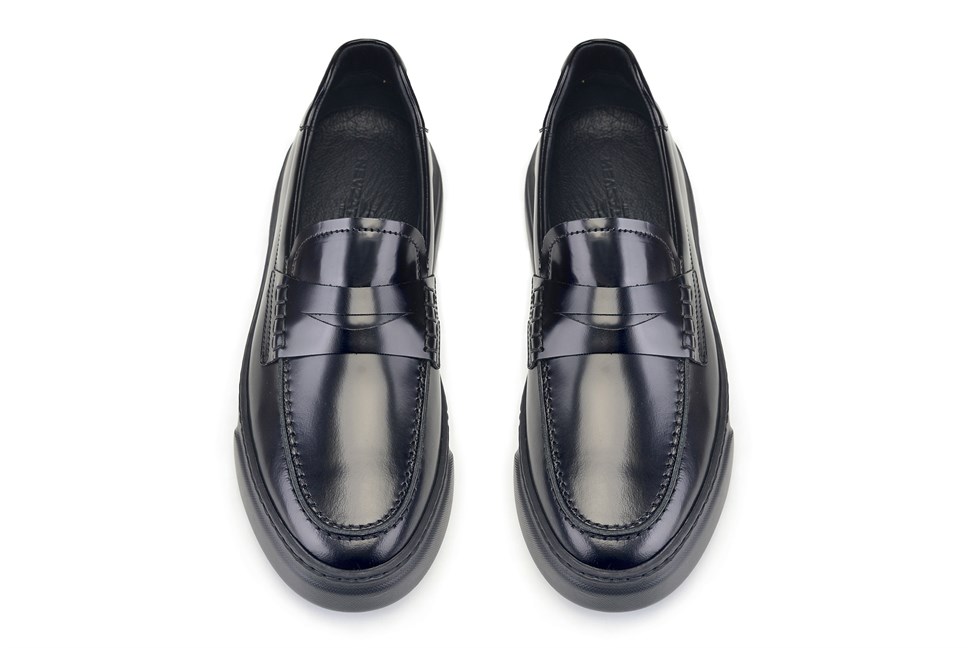 Açma Siyah Bağcıksız Sneaker 